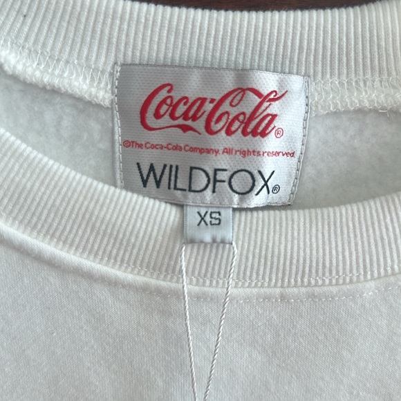 Wildfox Coca-Cola “For Sparkling Holidays” jumper/sweatshirt - Picture 4 of 6